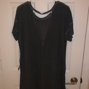 FOREVER 21 Open Back T-shirt Dress